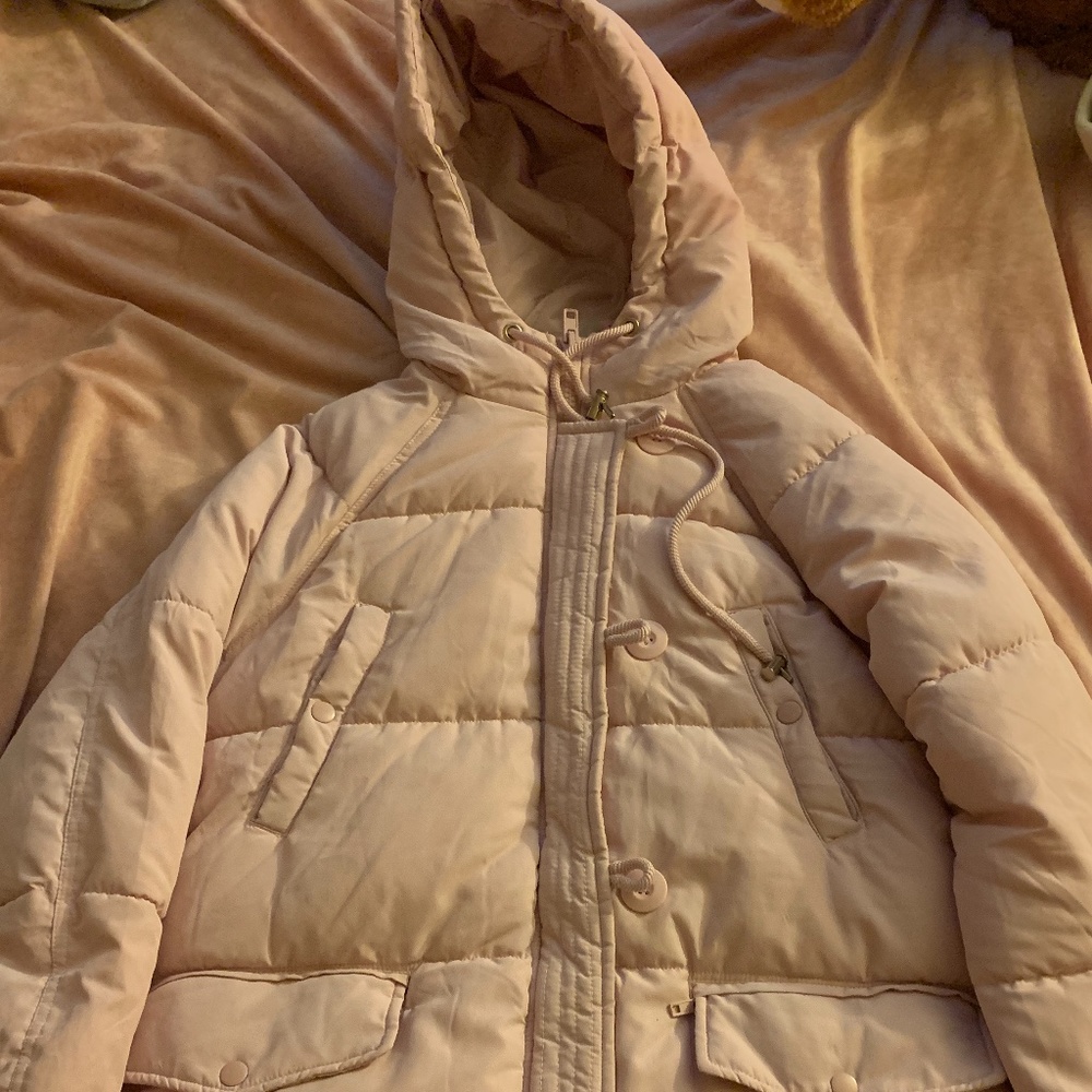 Baby Pink Forever 21 Winter Jacket